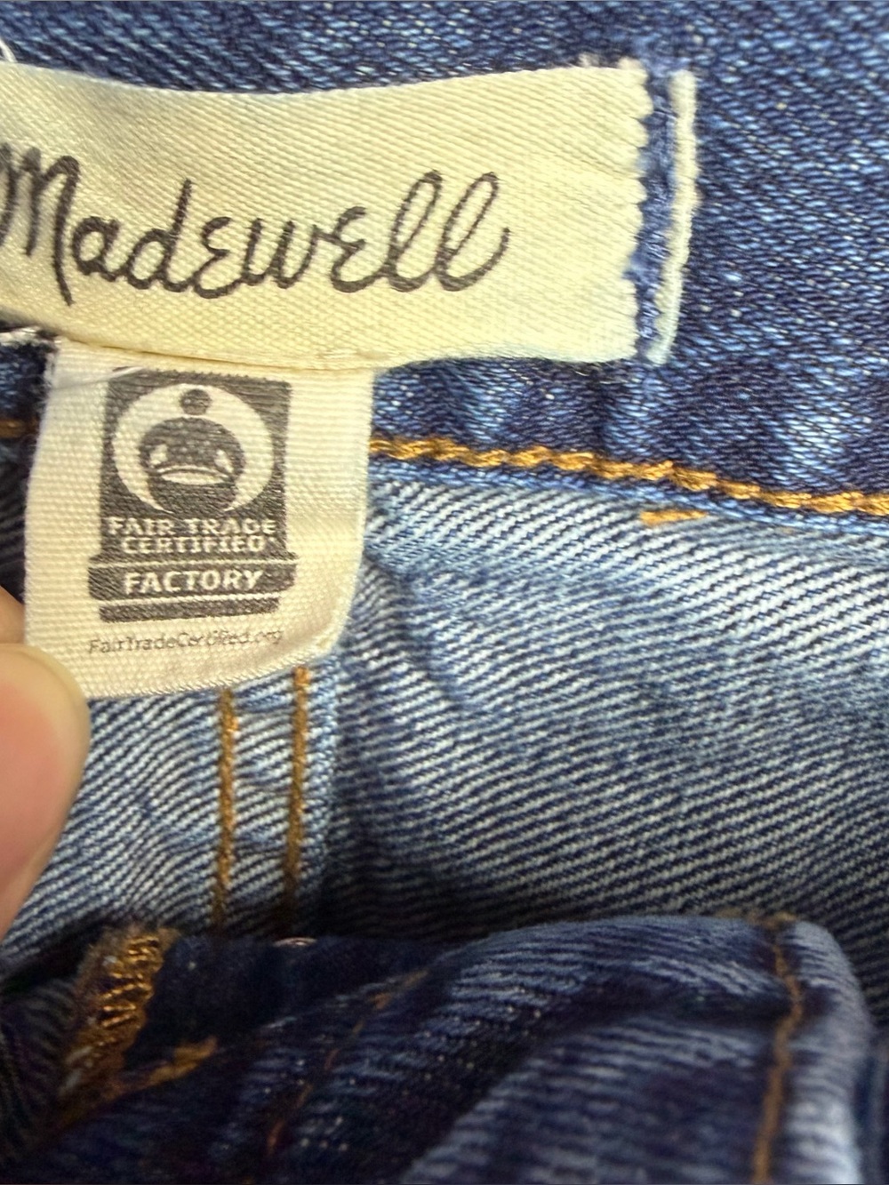 Madewell The Essex Long Baggy Short Shibori Wash Size 28 - Picture 6 of 11